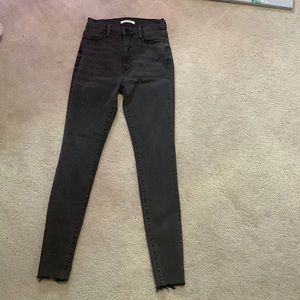 black washed Super high rise jagging size 25L